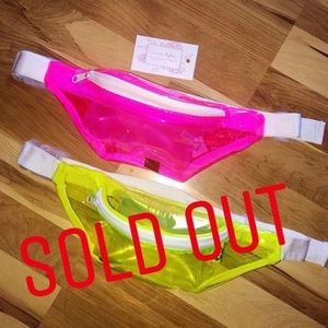 Neon Pink Fanny pack